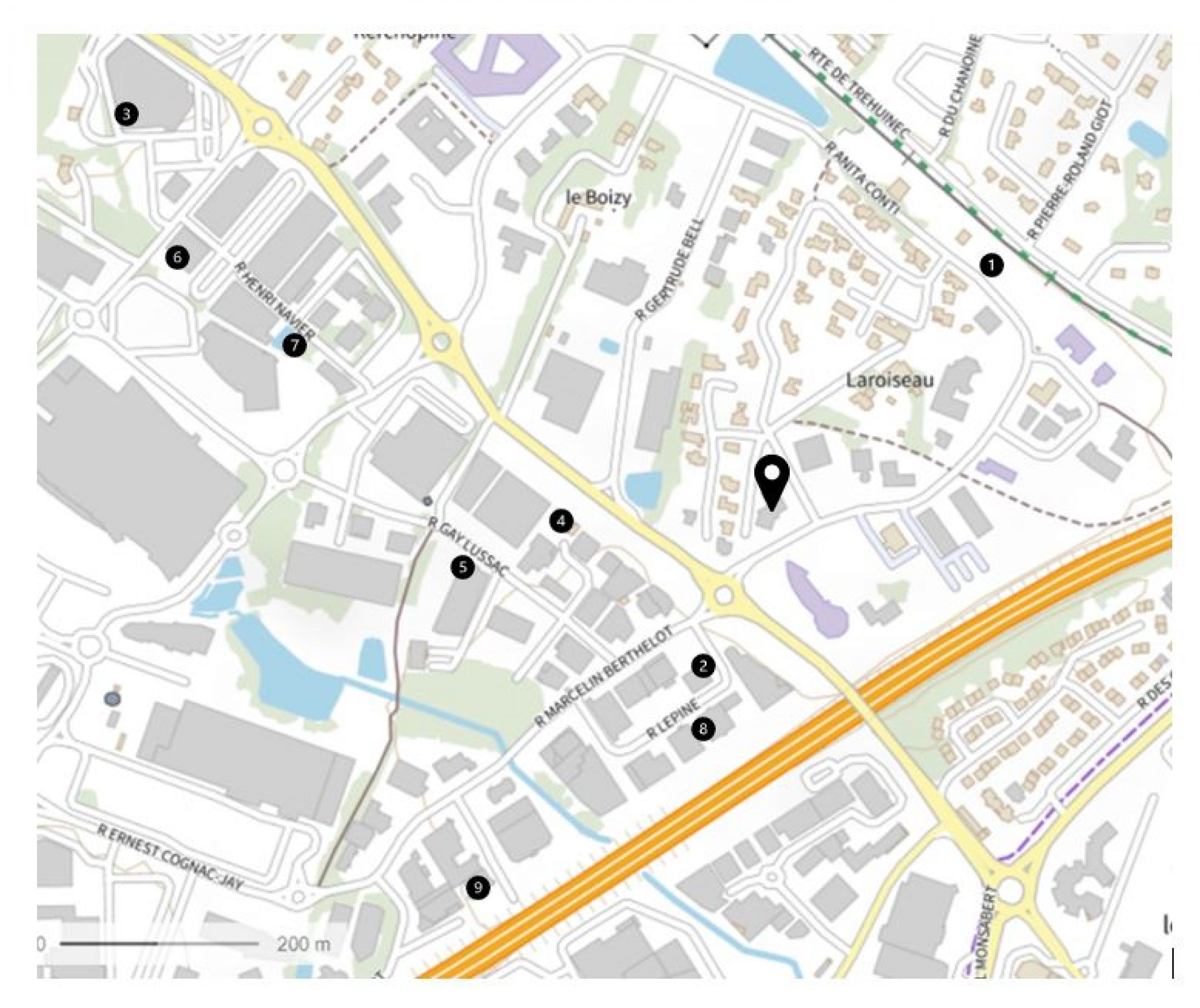 Plan restaurant à proximité
