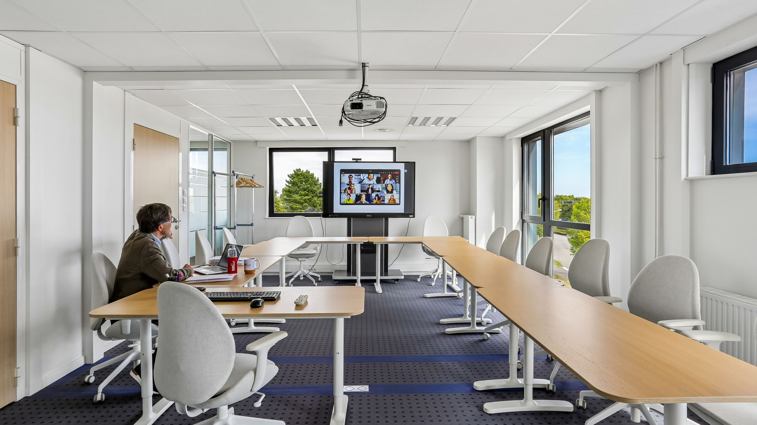 Salle de visioconference